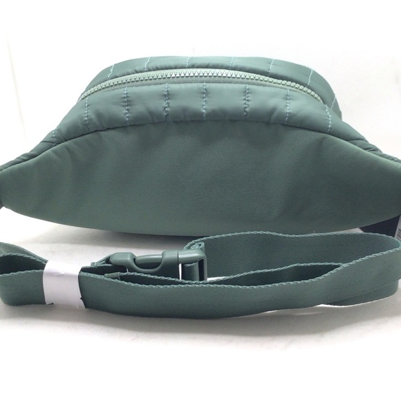 Reebok Womens Xenon Quilted Fannypack Waist Belt Bag- Trek Green - Picture 5 of 11